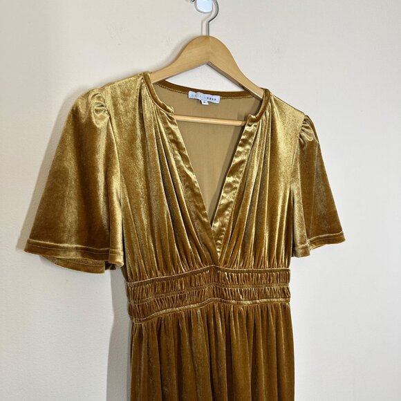 Baltic Born Artemis Velvet Maxi Dress Womens Size M Holiday Party Boho Fairy - Picture 4 of 9